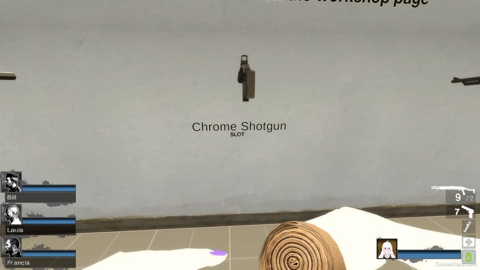 MW2 SPAS (Chrome Shotgun) (ADS) [Sound fix Ver] (request)
