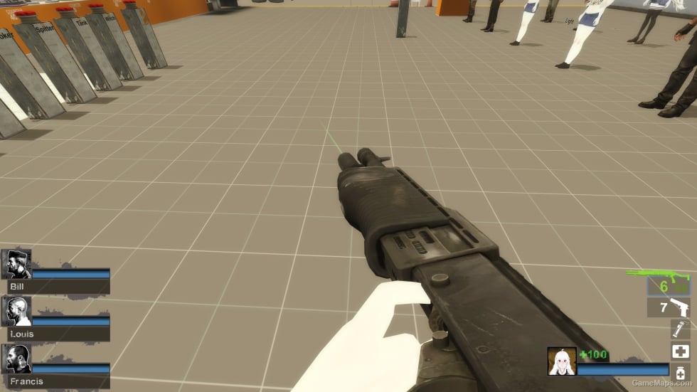 MW2 SPAS (Chrome Shotgun) (ADS) [Sound fix Ver] (request)
