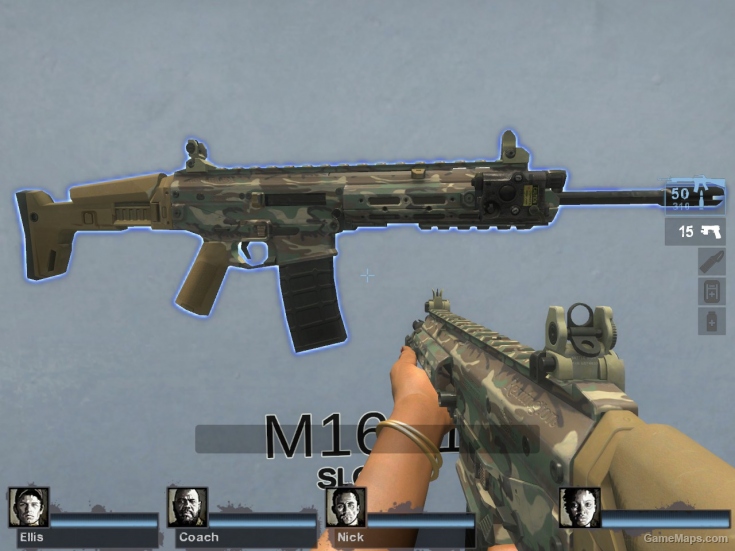 MW3 ACR camouflage pack (Mod) for Left 4 Dead 2