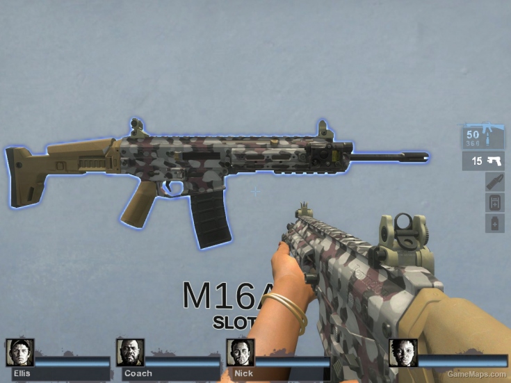 MW3 ACR camouflage pack (Mod) for Left 4 Dead 2 - GameMaps.com