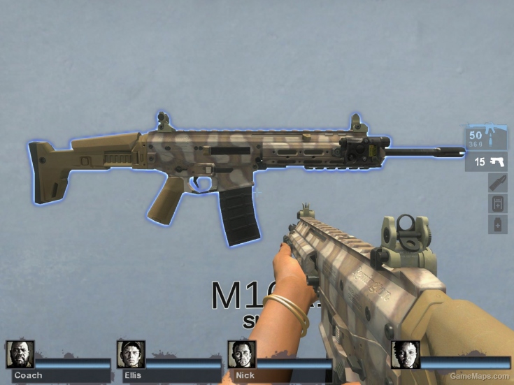 MW3 ACR camouflage pack (Mod) for Left 4 Dead 2 - GameMaps.com