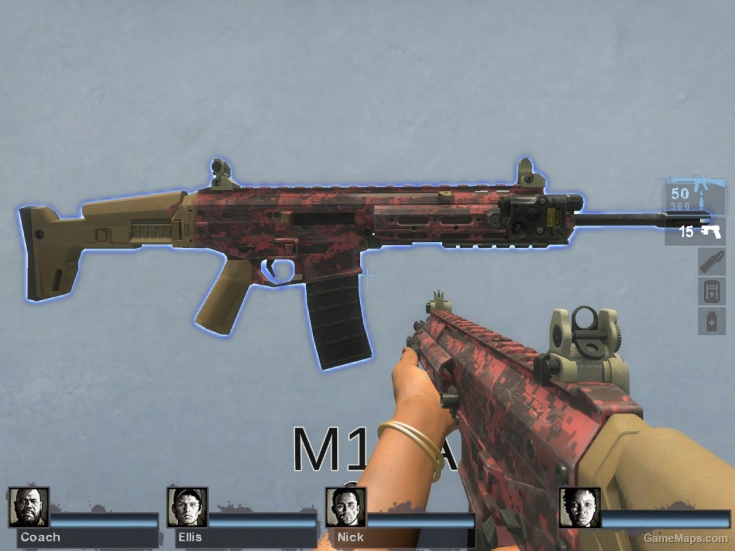 MW3 ACR camouflage pack (Mod) for Left 4 Dead 2 - GameMaps.com