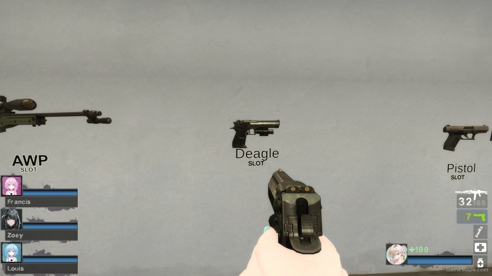 MW3 Desert Eagle (ADS) v2 (Desert Eagle) [request, Sound fix Ver]