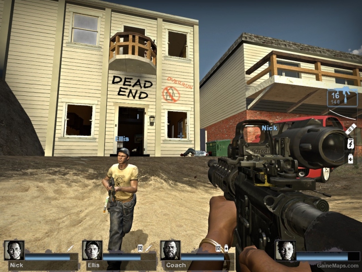 MW3 M4A1 Hybrid Sight (for M16)