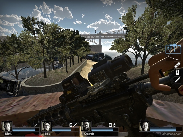 MW3 M4A1 Hybrid Sight (for M16)