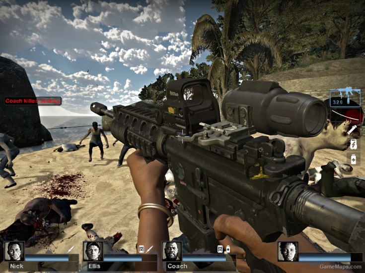 MW3 M4A1 Hybrid Sight (for M16)