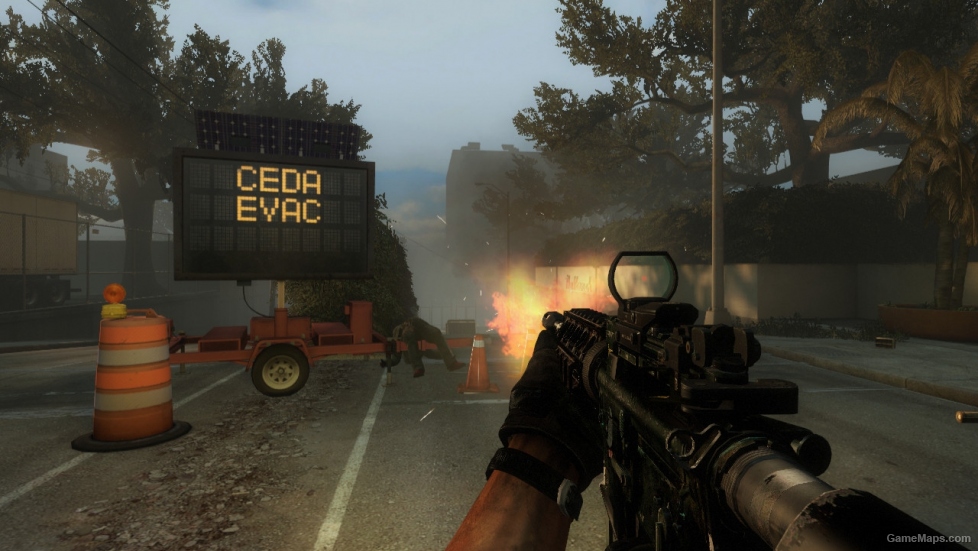 Mw3 m4a1 red dot sight v2.1