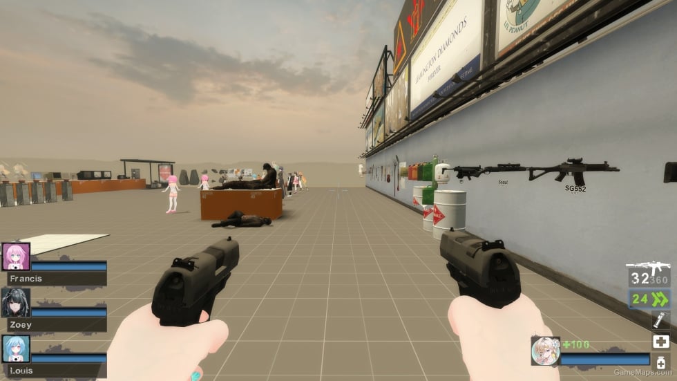 MW3 P99 (ADS) Dual pistols [Sound fix Ver, request]