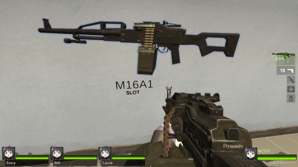 MW3 PKP Pecheneg [M16A2] (request)