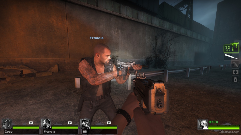 MW3 PM-9 on MWR anims (for Uzi)