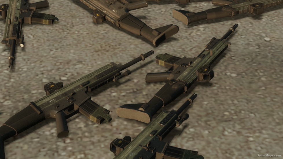 MW3 Scar Holo Sight v2