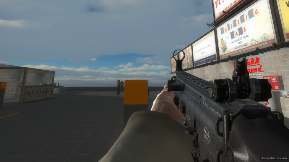 MW3 Scar Iron Sight v2
