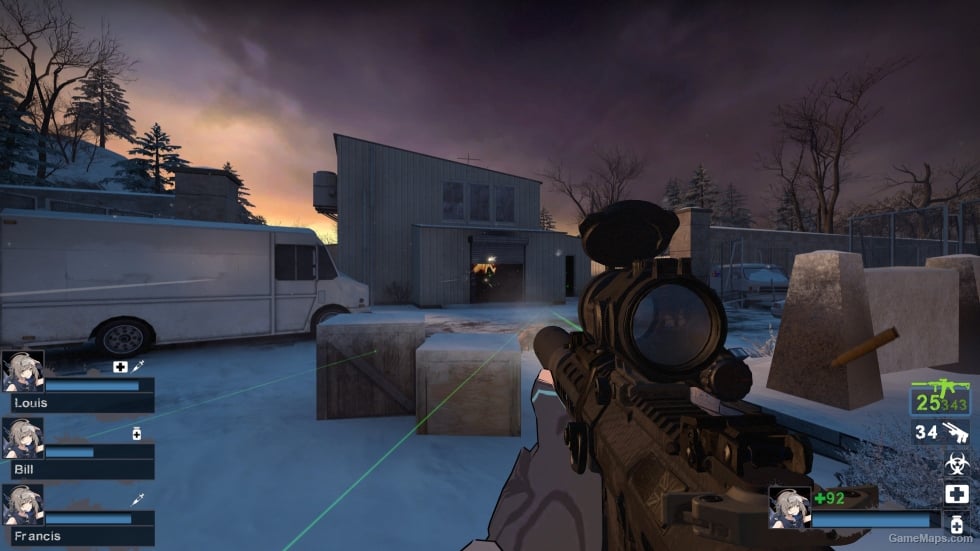 MWII Chimera The Haunted - Compressed Weapon Mod (M-16) (request)