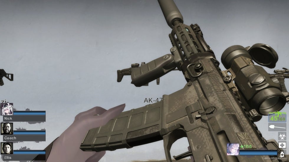 MWII Chimera The Haunted - Compressed Weapon Mod (M-16) (request)