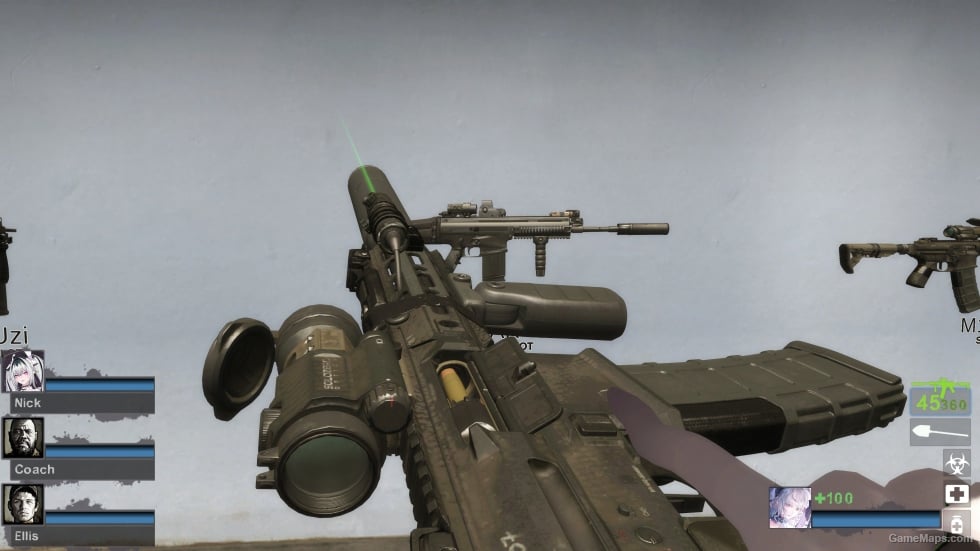 MWII Chimera The Haunted - Compressed Weapon Mod (M-16) (request)