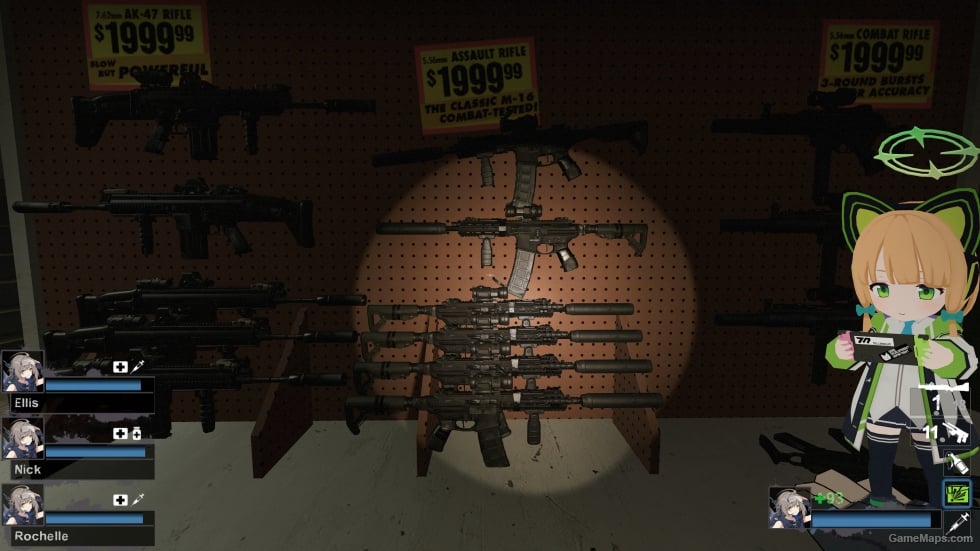 MWII Chimera The Haunted - Compressed Weapon Mod (M-16) (request)
