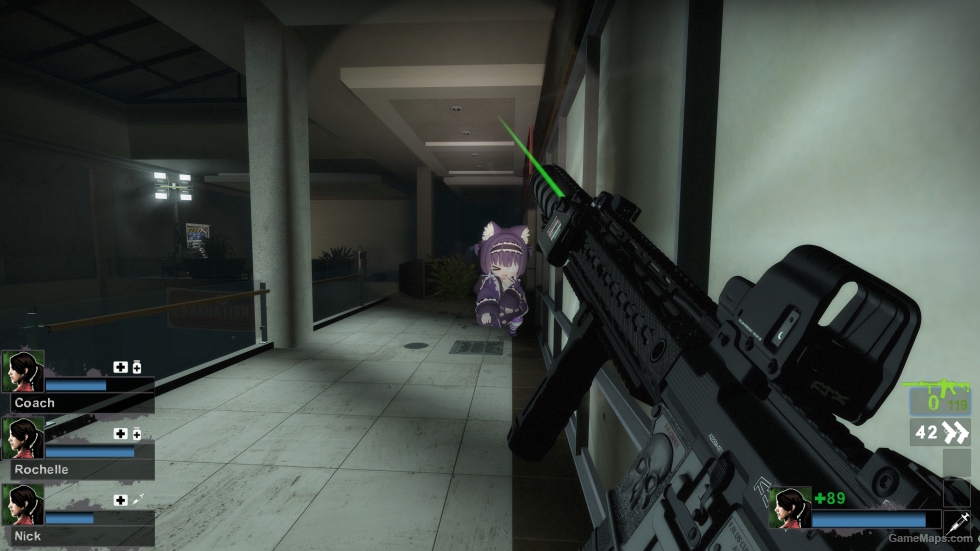 MWII CINDER M4-CUSTOM (All Black Skin) (M16A2)