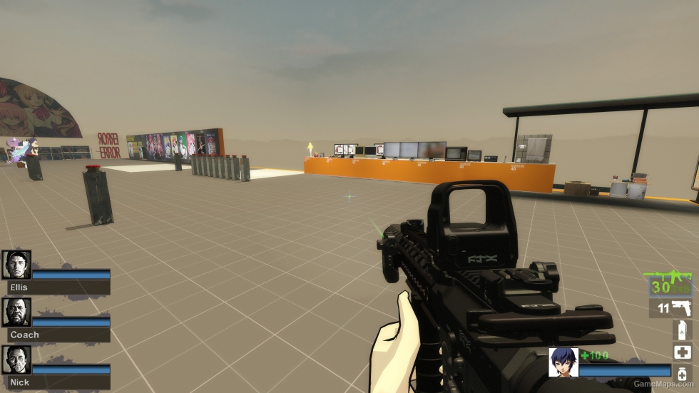 MWII CINDER M4-CUSTOM (All Black Skin) (M16A2)