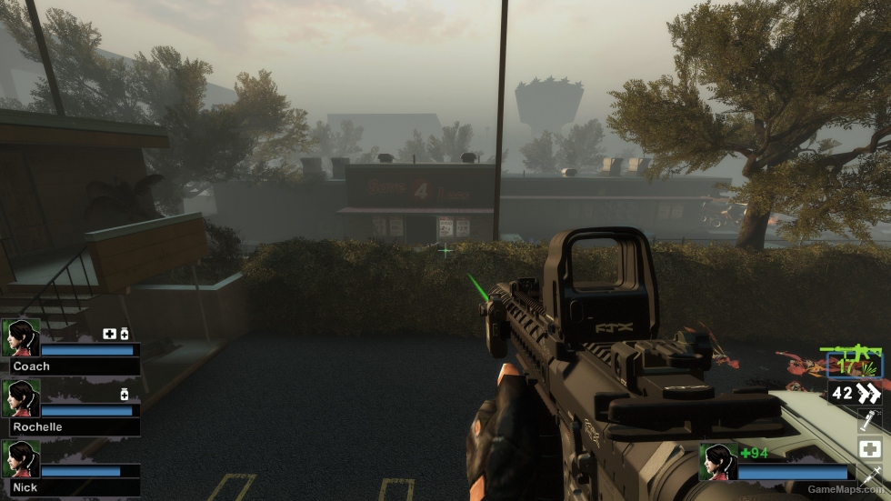 MWII CINDER M4-CUSTOM (All Black Skin) (M16A2)