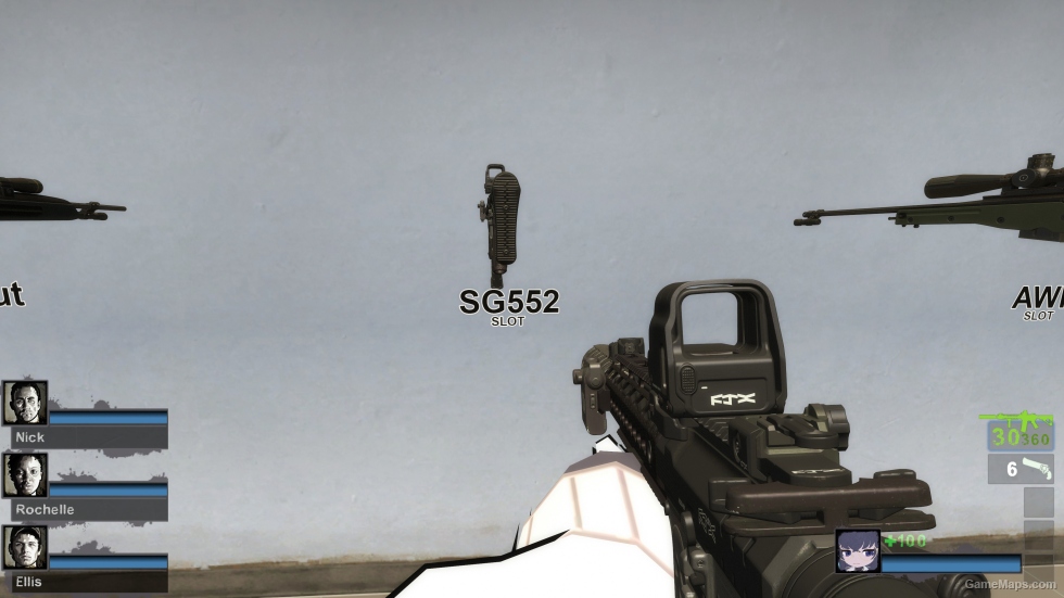MWII CINDER M4-CUSTOM All Black Skin [SG552] (request)