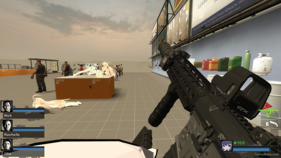 MWII CINDER M4-CUSTOM All Black Skin [SG552] (request)