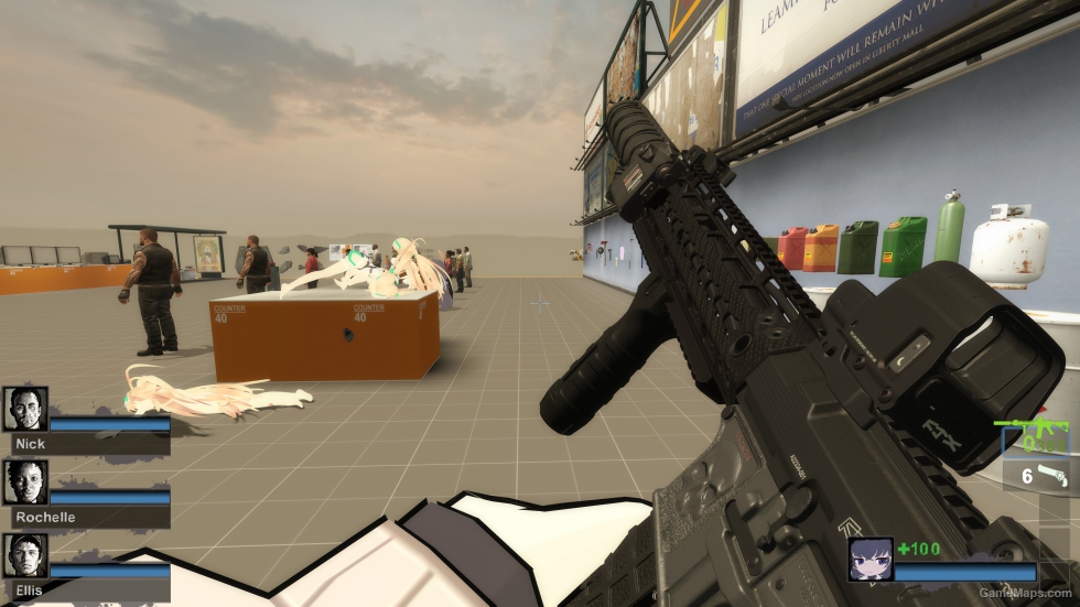 MWII CINDER M4-CUSTOM All Black Skin [SG552] (request)
