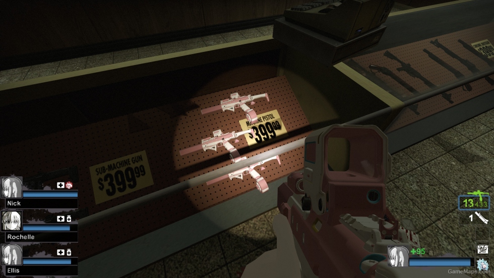 MWII X13 (Bocchi the Glock) [replace MAC-10]