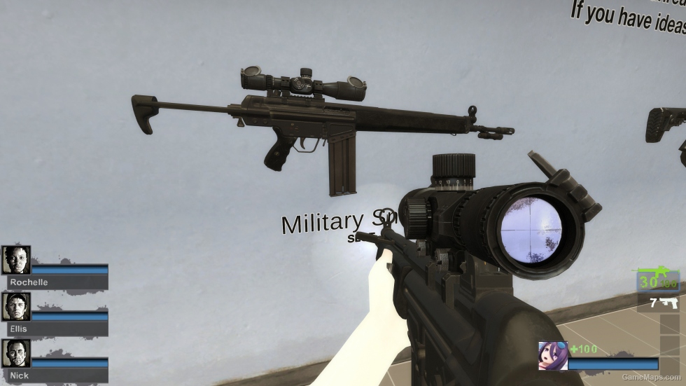 MWR HK HK91A3 (military sniper) (request)