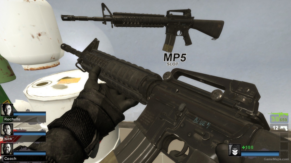 MWR M16A4 (MWR Anims) v2 (MP5N) [request]