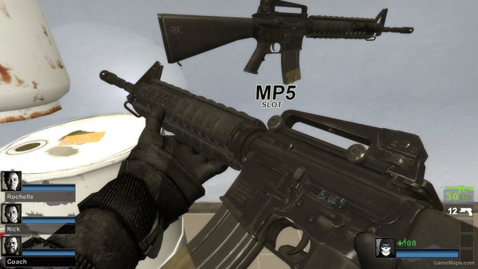 MWR M16A4 (MWR Anims) v2 (MP5N) [request]