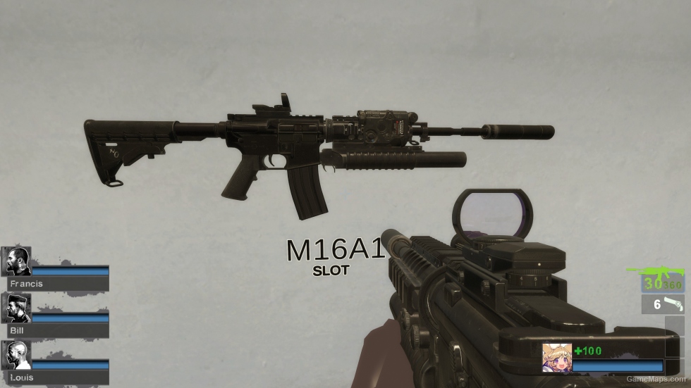 MWR M4A1 M203 (M16A2) [Sound fix Ver.request]