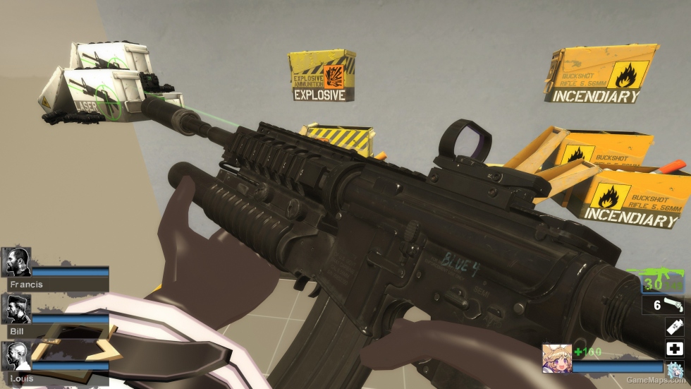 MWR M4A1 M203 (M16A2) [Sound fix Ver.request]