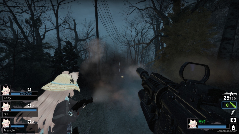 MWR M4A1 M203 v2 (Grenade Launcher) [Sound fix Ver,Secondary slot.request]