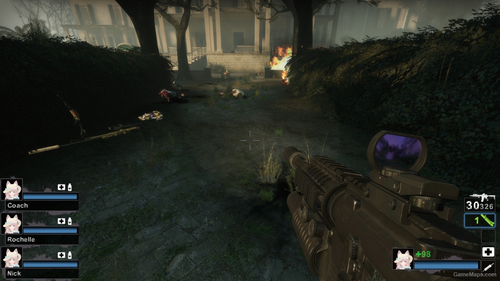 MWR M4A1 M203 v2 (Grenade Launcher) [Sound fix Ver,Secondary slot.request]
