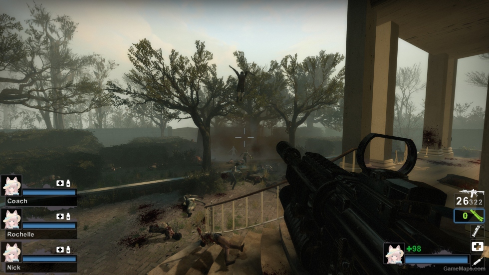 MWR M4A1 M203 v2 (Grenade Launcher) [Sound fix Ver,Secondary slot.request]