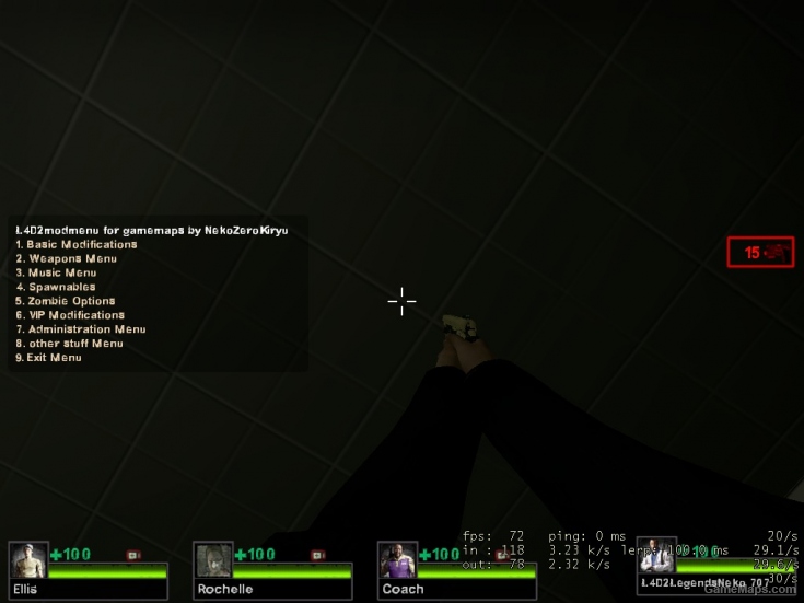 My Client Menu for Left 4 dead 2