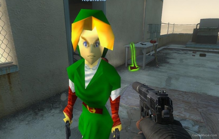 n64 Link over Rochelle