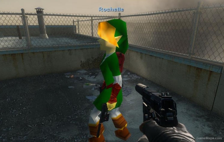 n64 Link over Rochelle