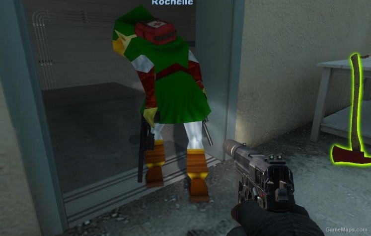 n64 Link over Rochelle