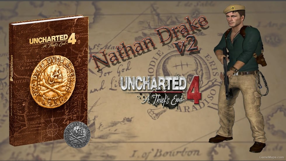 Nathan Drake with Beret (Uncharted 4)