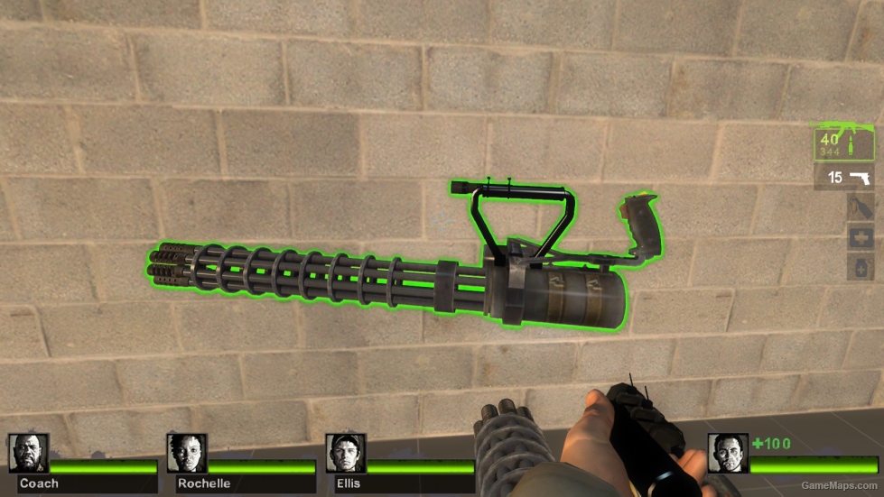Nemesis Gatling Gun w/Suppresser (AK)