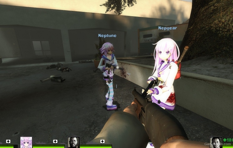 Neptune and Nepgear pack - The two sisters Neptune and Nepgear pack