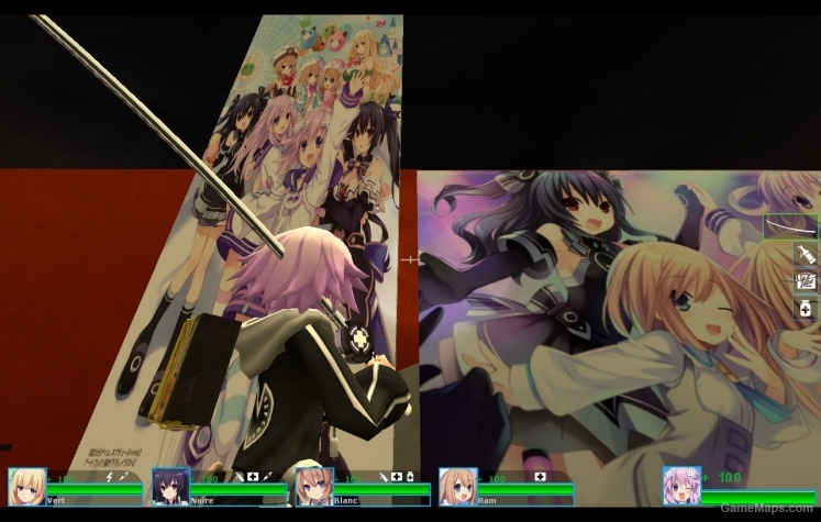 Neptune Katana(Hyperdimension Neptunia)