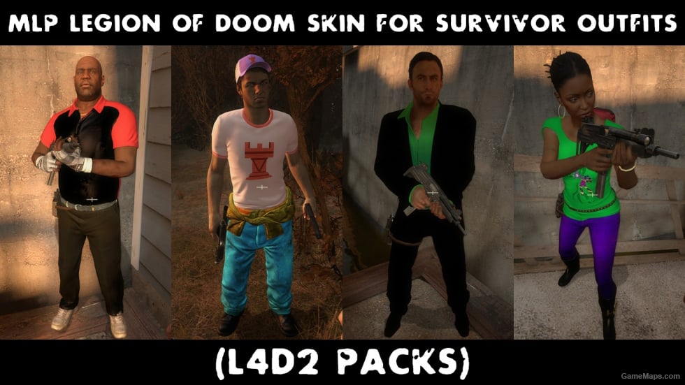 New MLP Legion of Doom Survivor Skin (L4D2 Packs)