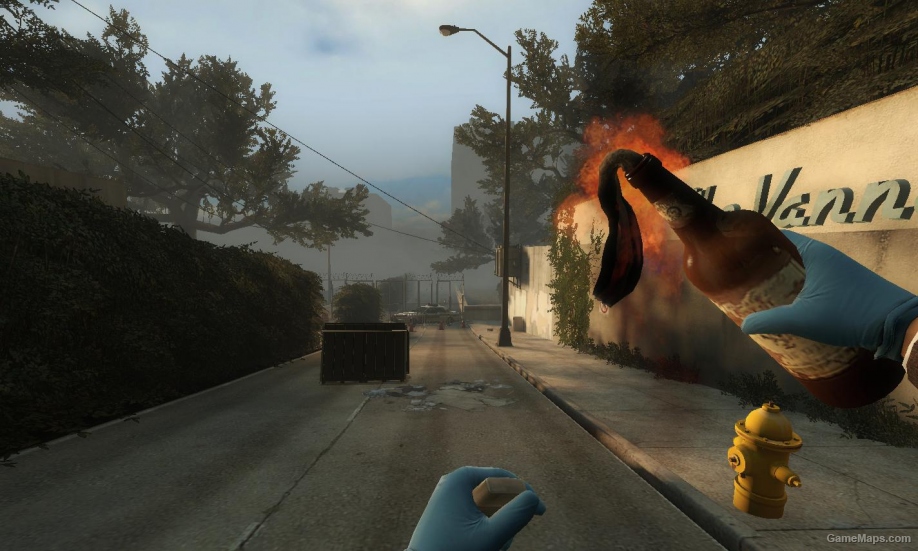 New Molotov and pipebomb animation