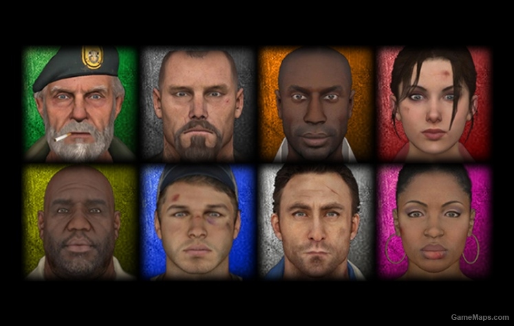 New Portrait Icons (Left 4 Dead 2) GameMaps