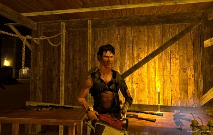 Nick -> Ash (Army of Darkness)