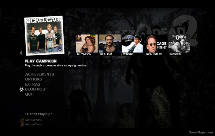 Nicolas Cage Menu Icons