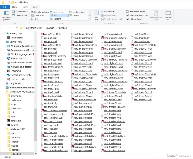 Night Terror 2013 (Fixed 56 Models & 70 Sound Files)