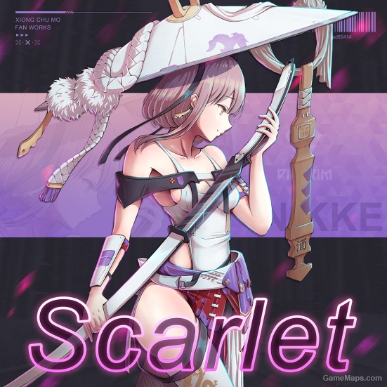 nikke 红莲 武士刀贴皮mod